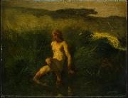 Jean-Franc Millet The bather oil